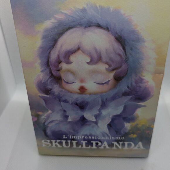 *Giftable* Pop Mart Skullpanda L'impressionnisme Series Plush Doll Teakwood - Picture 2 of 5
